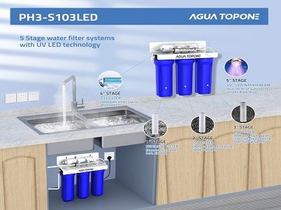 Sistema de purificació d'aigua AGUA TOPONE